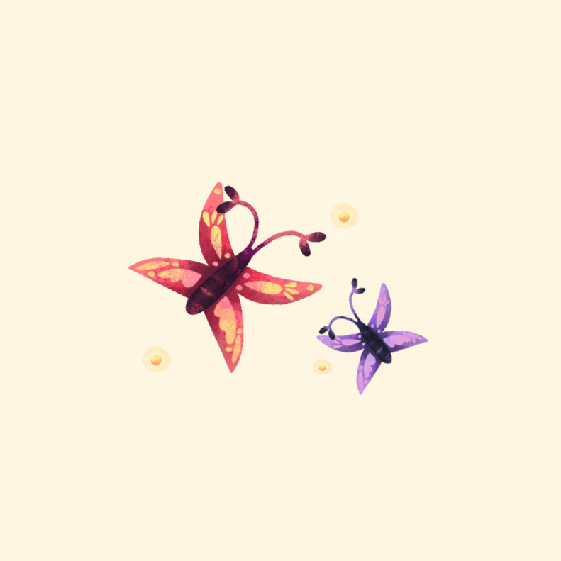 butterflies